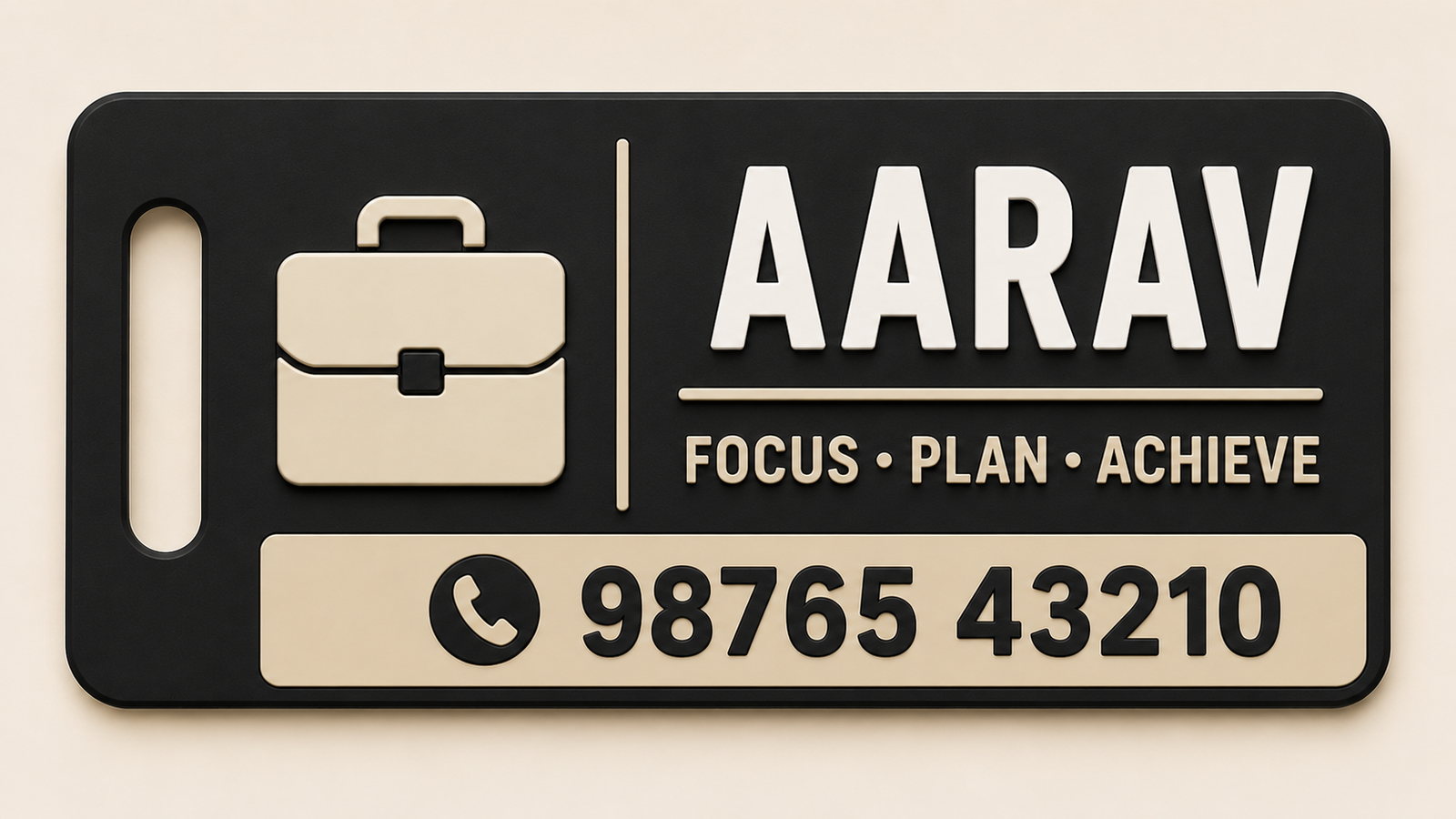 Office / Work Bag Tag