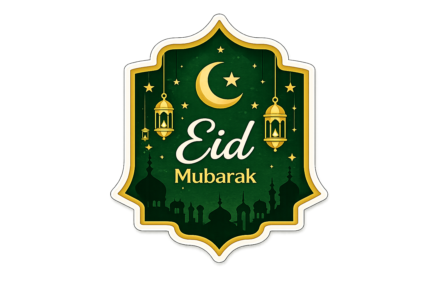 Eid Mubarak magnet