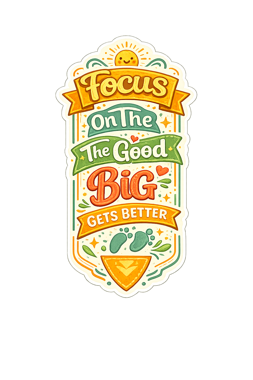 Focus On The Good magnet