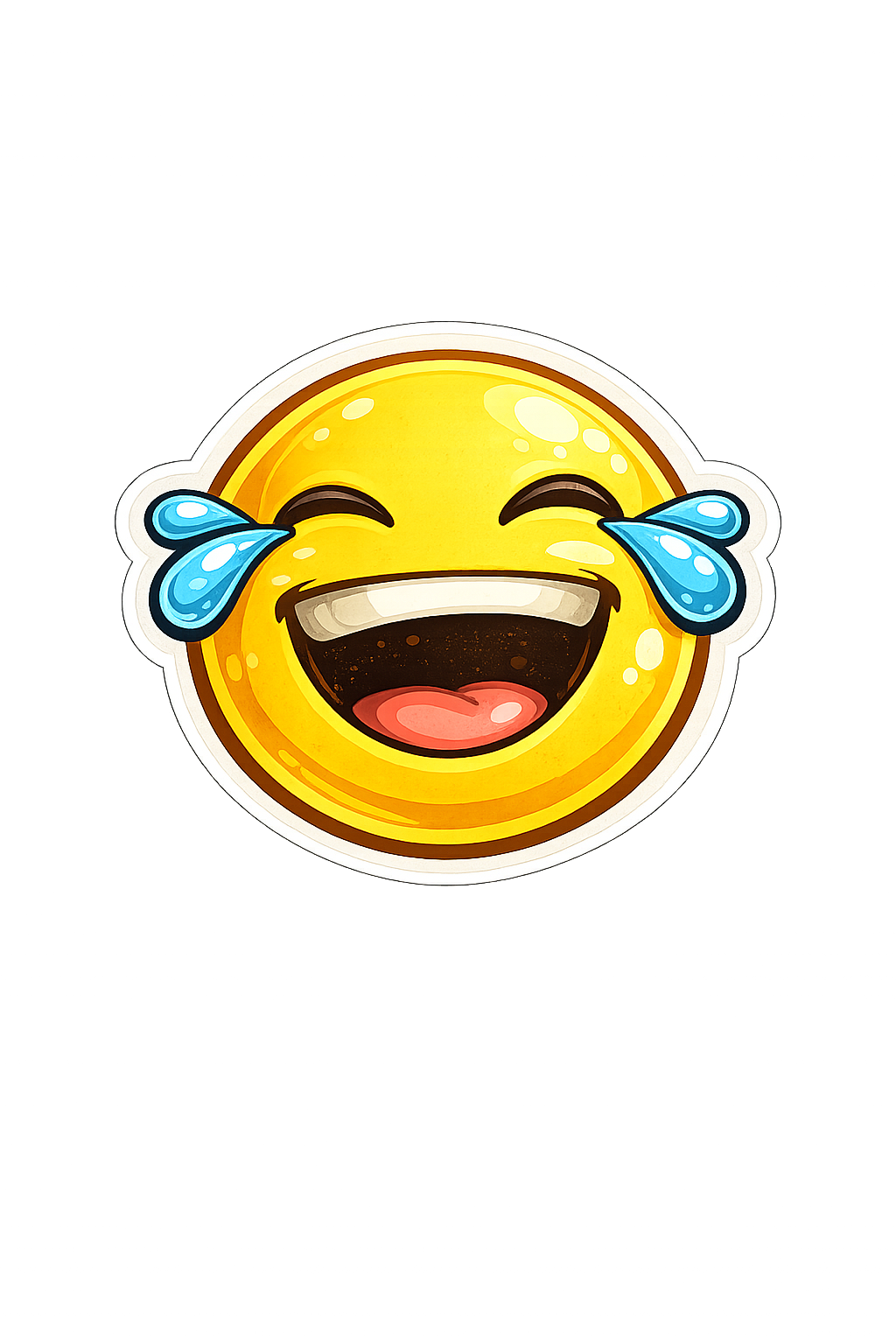 Laughing Emoji magnet