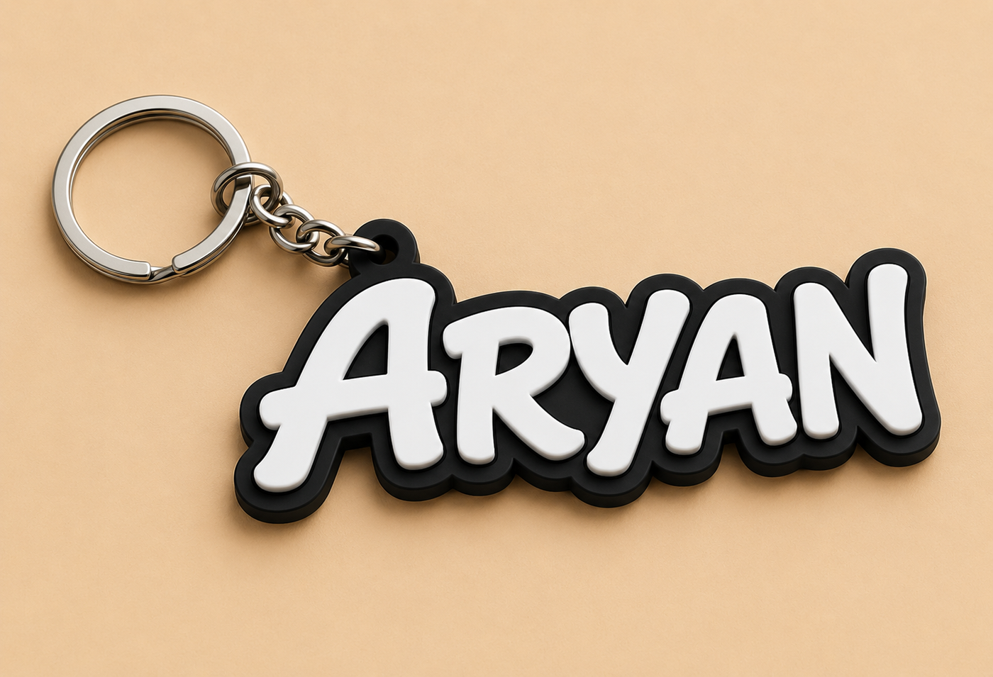 Custom name keychain font styles