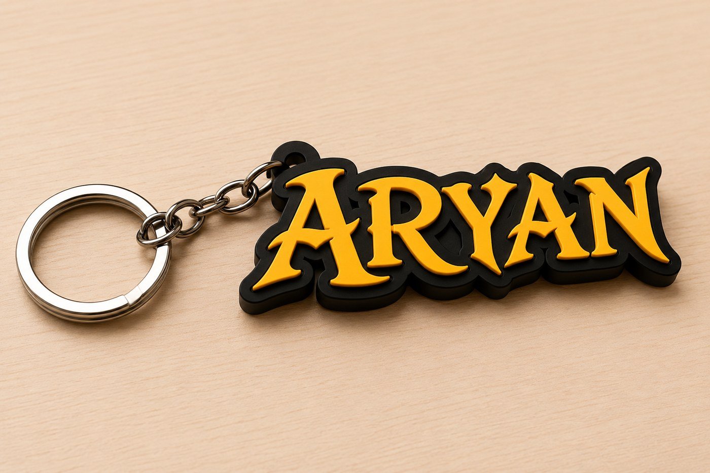 Magic Style name keychain style