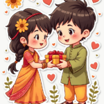 Bro-Sis Vibes - Sticker Sheet v6