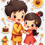 Bro-Sis Vibes - Sticker Sheet v7