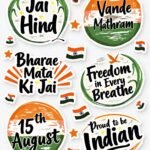 Desh Bhakti – Sticker Sheet v11