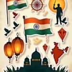 Desh Bhakti – Sticker Sheet v24