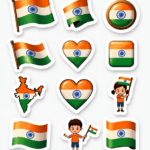 Desh Bhakti – Sticker Sheet v5