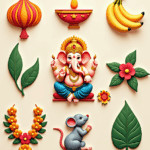 Ganpati Bappa – Sticker Sheet v13