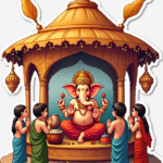 Ganpati Bappa – Sticker Sheet v20
