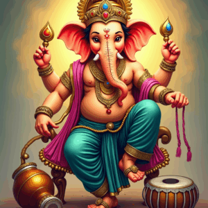 Ganpati Bappa – Sticker Sheet v21