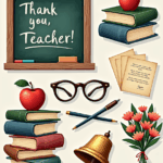 Thank You, Teacher – Sticker Sheet v4