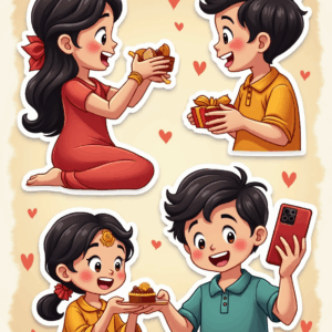 Bro-Sis Vibes - Sticker Sheet v1