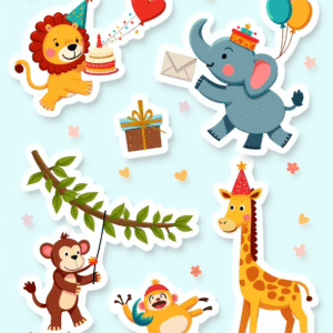 Birthdays & Anniversaries - Sticker Sheet v7