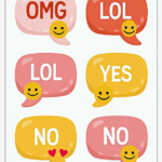 Chat Bubbles  - Sticker Sheet v13