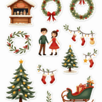 Christmas - Sticker Sheet v15
