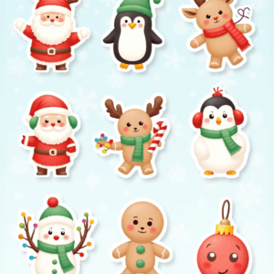 Christmas - Sticker Sheet v6