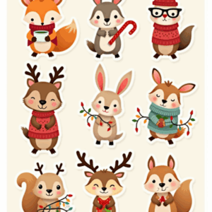 Christmas - Sticker Sheet v8