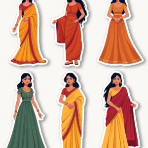 Culture India - Sticker Sheet v22