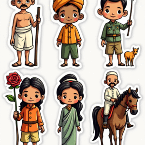 Culture India - Sticker Sheet v27