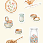 DIY & Crafts - Sticker Sheet v17