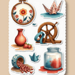 DIY & Crafts - Sticker Sheet v19