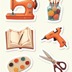 DIY & Crafts - Sticker Sheet v20