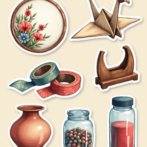 DIY & Crafts - Sticker Sheet v22
