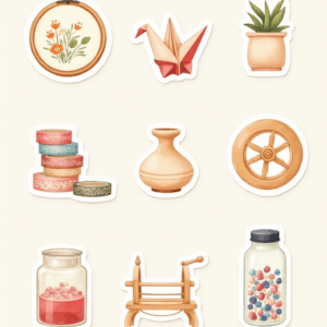 DIY & Crafts - Sticker Sheet v26