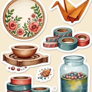 DIY & Crafts - Sticker Sheet v27