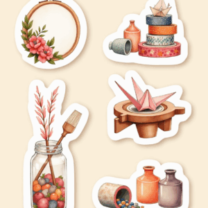 DIY & Crafts - Sticker Sheet v29