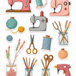 DIY & Crafts - Sticker Sheet v5
