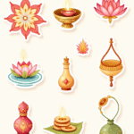 Diwali Festival - Sticker Sheet v16