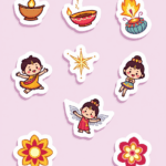 Diwali Festival - Sticker Sheet v1