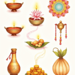 Diwali Festival - Sticker Sheet v4