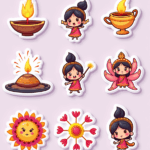 Diwali Festival - Sticker Sheet v8