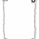 Doodle Frames & Borders - Sticker Sheet v5