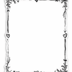 Doodle Frames & Borders - Sticker Sheet v9