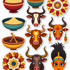 Festive India - Sticker Sheet v27