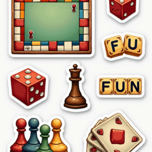 Games & Gaming - Sticker Sheet v11