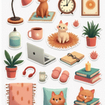 General Purpose Stickers -  Sheet v143