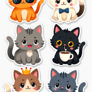 General Purpose Stickers -  Sheet v17