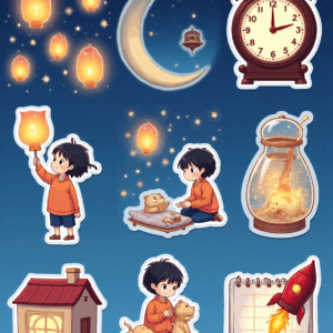 New Year Celebration - Sticker Sheet v19