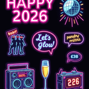 New Year Celebration - Sticker Sheet v20