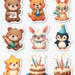 New Year Celebration - Sticker Sheet v21