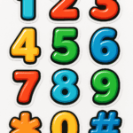 Numbers & Alphabets - Sticker Sheet v1