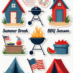 Seasonal - Sticker Sheet v10