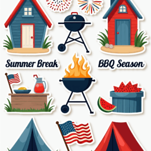 Seasonal - Sticker Sheet v10