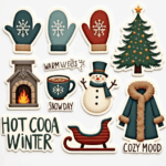 Seasonal - Sticker Sheet v11
