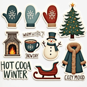Seasonal - Sticker Sheet v11