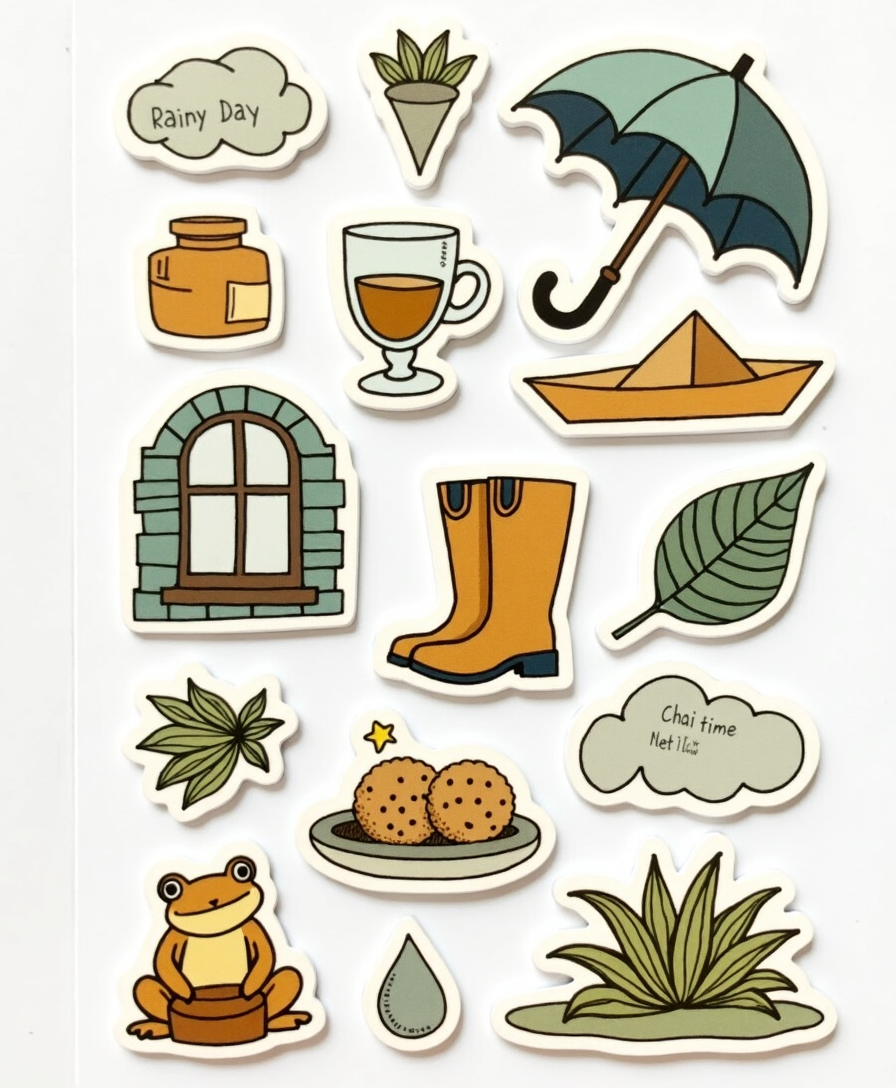 Seasonal - Sticker Sheet v14